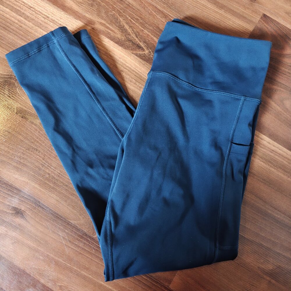 Zyia Navy Fit n Free Hi-rise